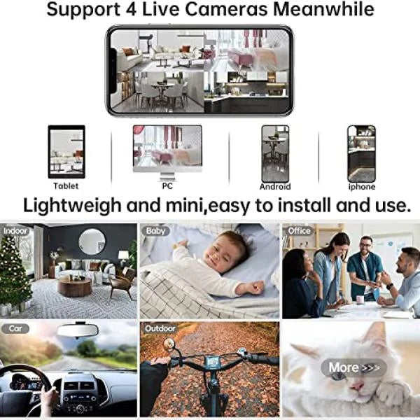 A9 1080p HD 2MP WIFI Mini Camera