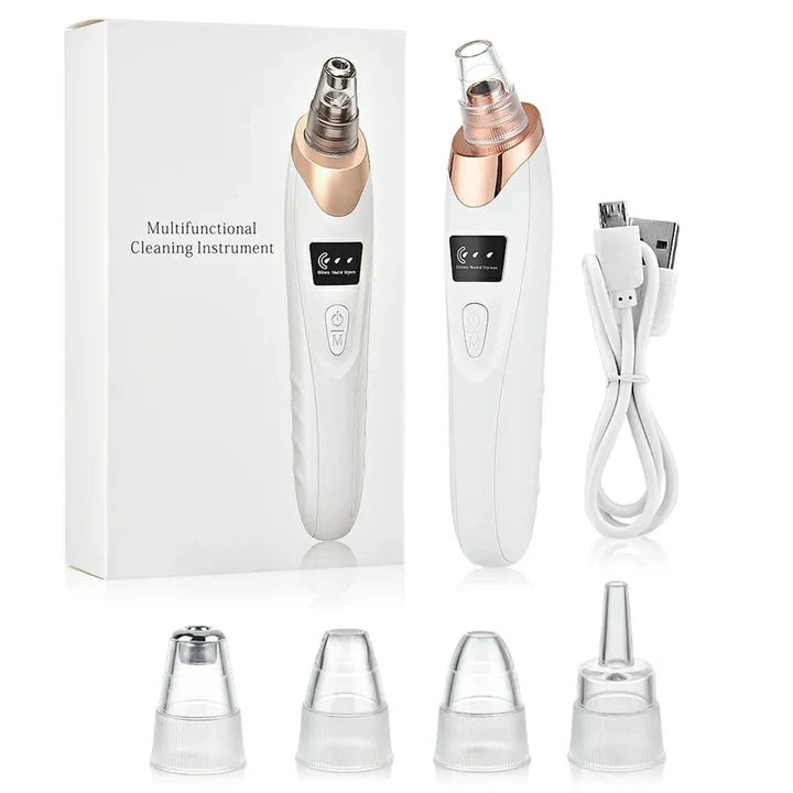 5-in-1 Blackhead Removal Machine Rechargeable Pore Vacuum Cleaner & Acne Remover