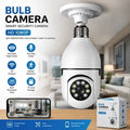 1080p WiFi Bulb Security Camera with 360° View